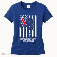 Support Awareness Squad I CHD Congenital Heart Defect Women's T-Shirt thumb 0