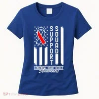 Support Awareness Squad I CHD Congenital Heart Defect Women's T-Shirt thumb 0