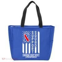 Support Awareness Squad I CHD Congenital Heart Defect Tote Bag thumb 0