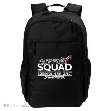Support Awareness Squad I CHD Congenital Heart Defect Backpack