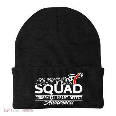 Support Awareness Squad I CHD Congenital Heart Defect Beanie