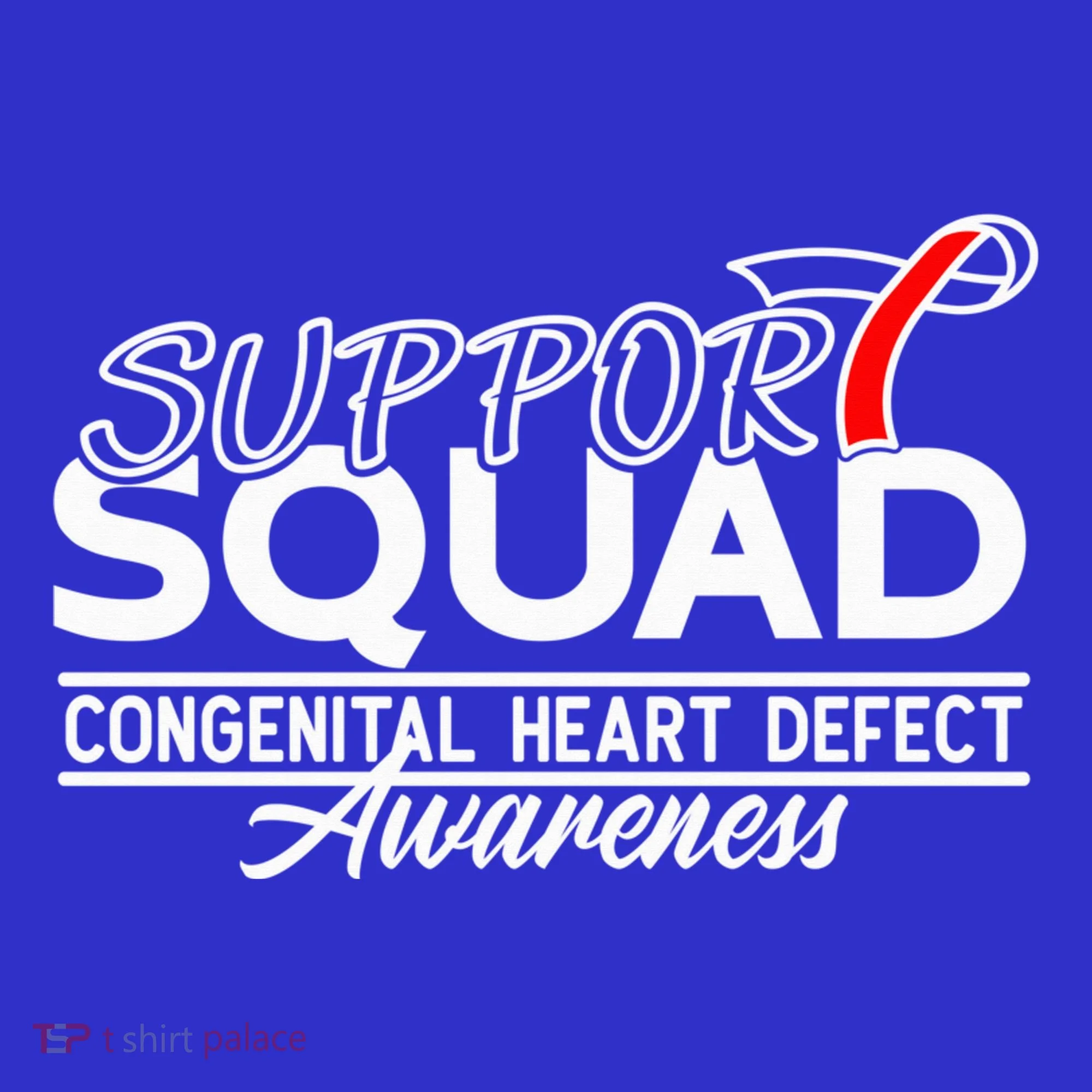 Support Awareness Squad I CHD Congenital Heart Defect Hoodie