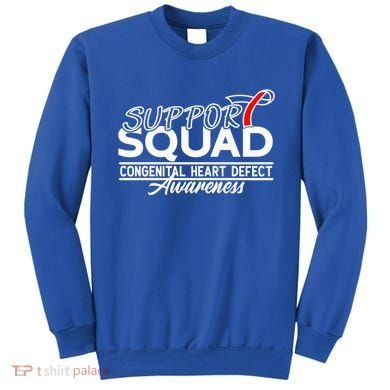 Support Awareness Squad I CHD Congenital Heart Defect Sweatshirt