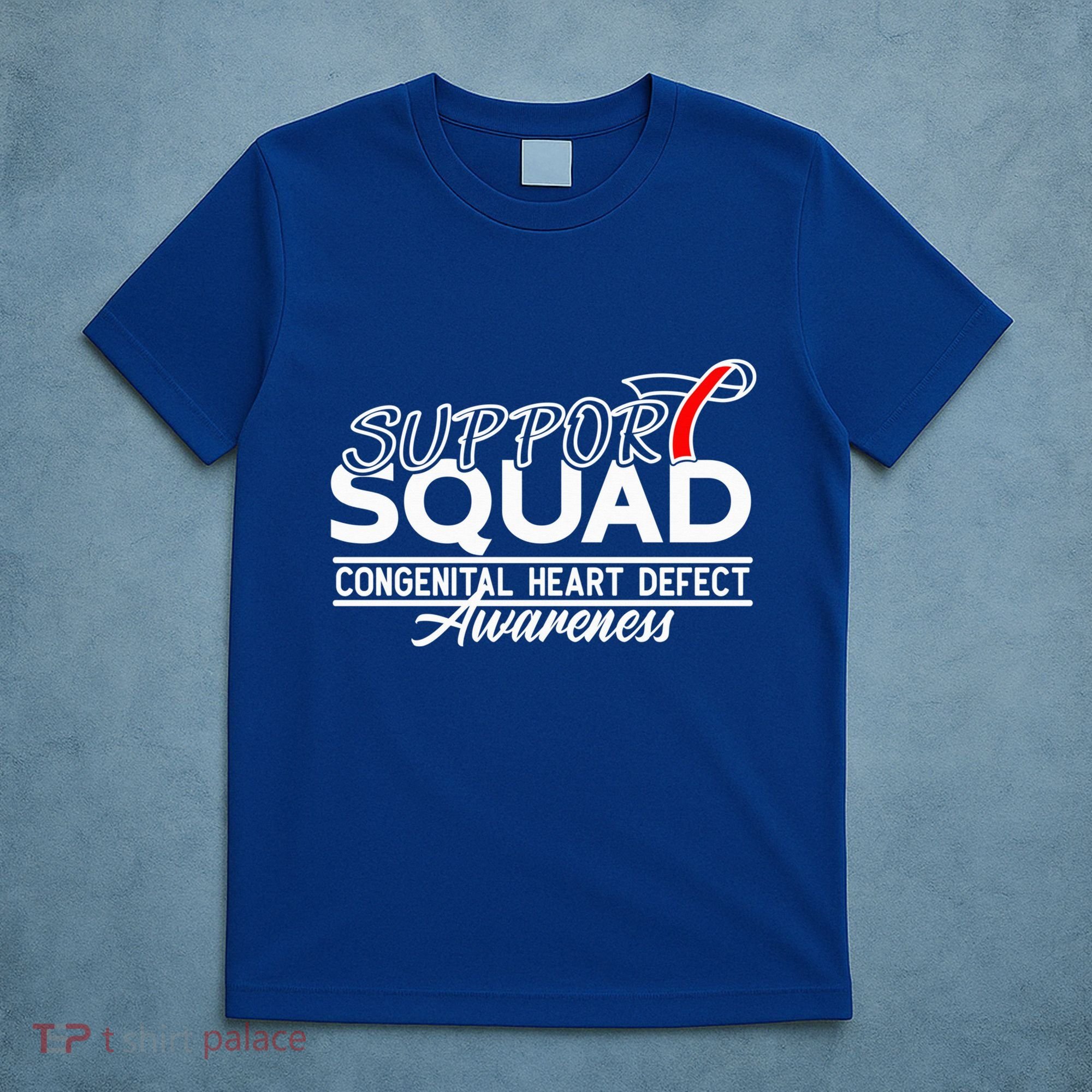 Support Awareness Squad I CHD Congenital Heart Defect T-Shirt