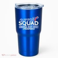 Support Awareness Squad I CHD Congenital Heart Defect Tumbler thumb 0