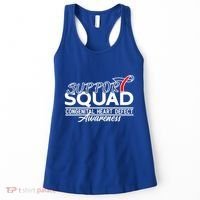 Support Awareness Squad I CHD Congenital Heart Defect Women's Tank Top thumb 0