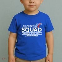 Support Awareness Squad I CHD Congenital Heart Defect Toddler T-Shirt thumb 2