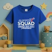 Support Awareness Squad I CHD Congenital Heart Defect Toddler T-Shirt thumb 3