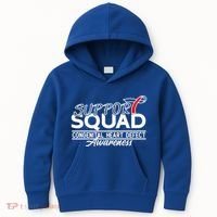Support Awareness Squad I CHD Congenital Heart Defect Kids Hoodie thumb 0
