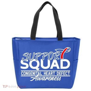 Support Awareness Squad I CHD Congenital Heart Defect Tote Bag