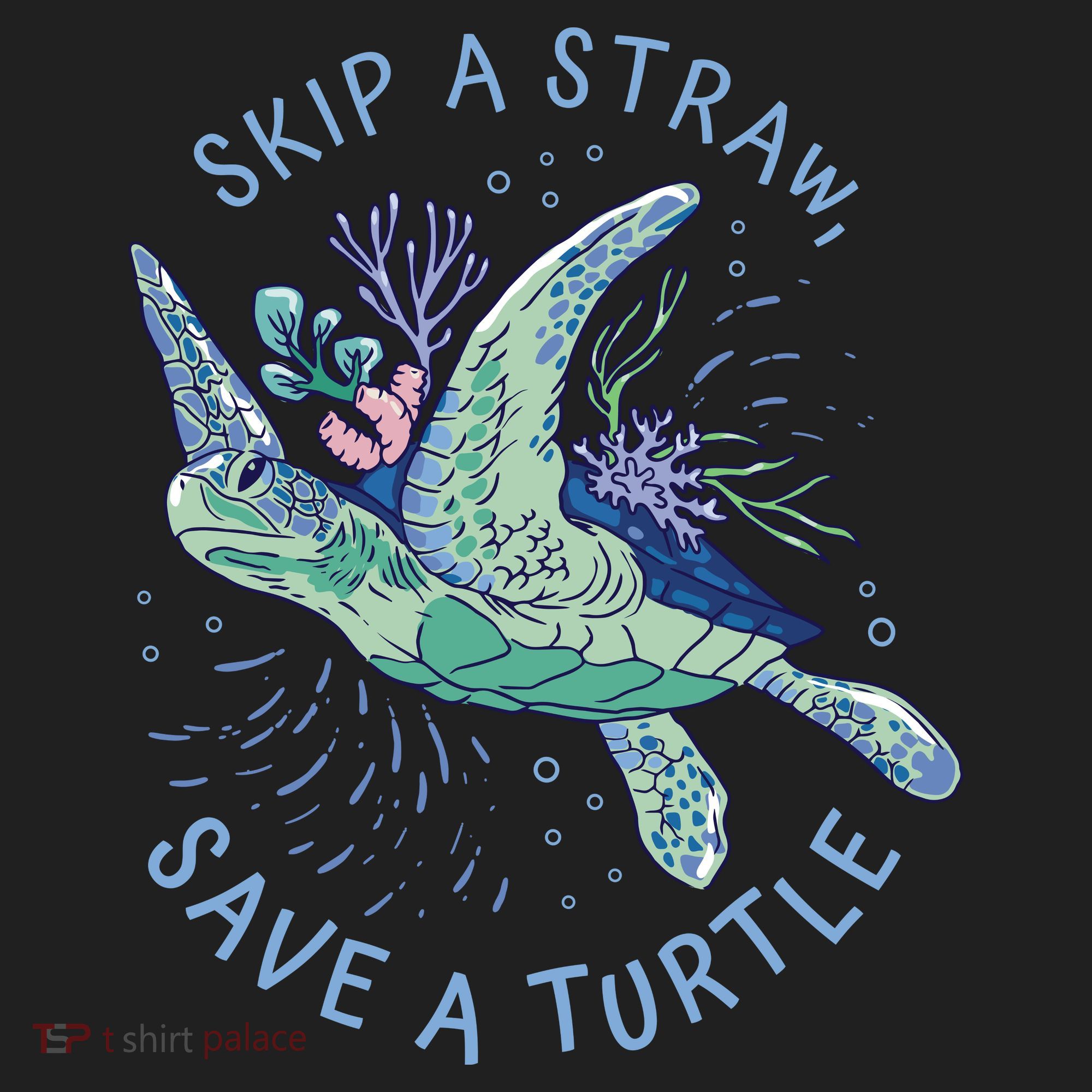 Skip A Straw Save A Turtle Ocean Tumbler