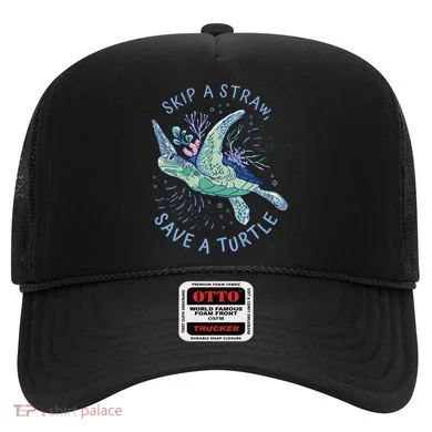 Skip A Straw Save A Turtle Ocean Hat