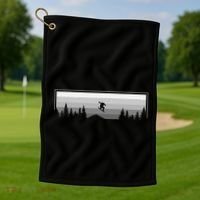 Snowboard Apparel Snowboarding Snowboarder Snowboard Golf Towel thumb 1