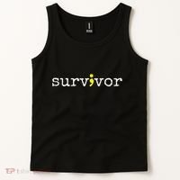 Suicide Awareness Support Symbol Recovery Survivor Semicolon Tank Top thumb 2