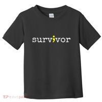 Suicide Awareness Support Symbol Recovery Survivor Semicolon Toddler T-Shirt thumb 0