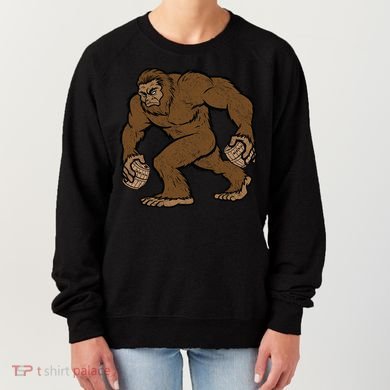 Sasquatch Bigfoot With Beer Kegs Women's Sweatshirt