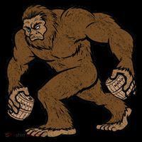 Sasquatch Bigfoot With Beer Kegs Women's Tank Top thumb 5
