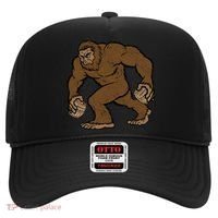 Sasquatch Bigfoot With Beer Kegs Hat thumb 0