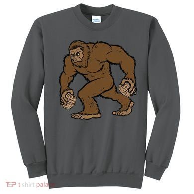 Sasquatch Bigfoot With Beer Kegs Sweatshirt