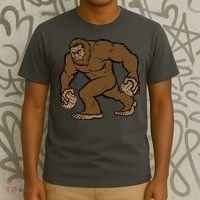 Sasquatch Bigfoot With Beer Kegs T-Shirt thumb 3