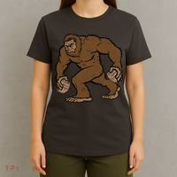 Sasquatch Bigfoot With Beer Kegs T-Shirt thumb 4