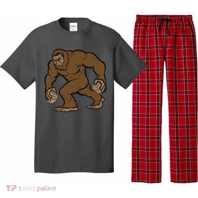 Sasquatch Bigfoot With Beer Kegs Pajama Set