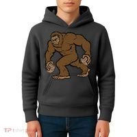 Sasquatch Bigfoot With Beer Kegs Kids Hoodie thumb 4