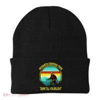 Sasquatch Drinking Team Drink Till You Believe Beanie thumb 0