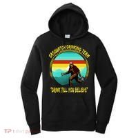 Sasquatch Drinking Team Drink Till You Believe Women's Hoodie thumb 0