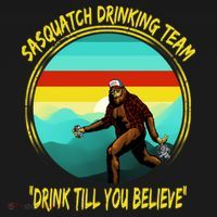 Sasquatch Drinking Team Drink Till You Believe Women's T-Shirt thumb 6