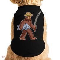 Sasquatch Gone Fishing Doggie Tank thumb 0
