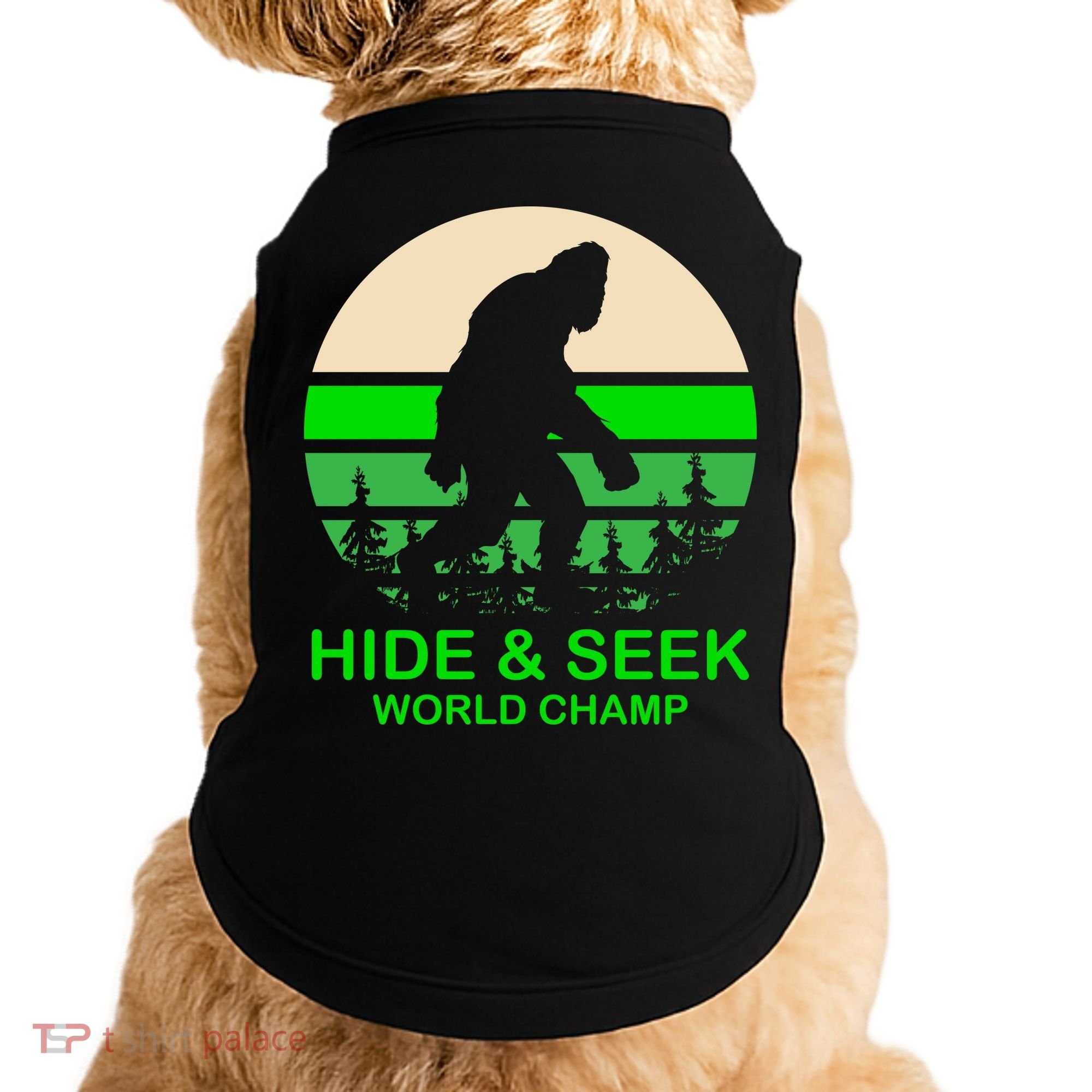 Sasquatch Hide And Seek World Champion Doggie Tank