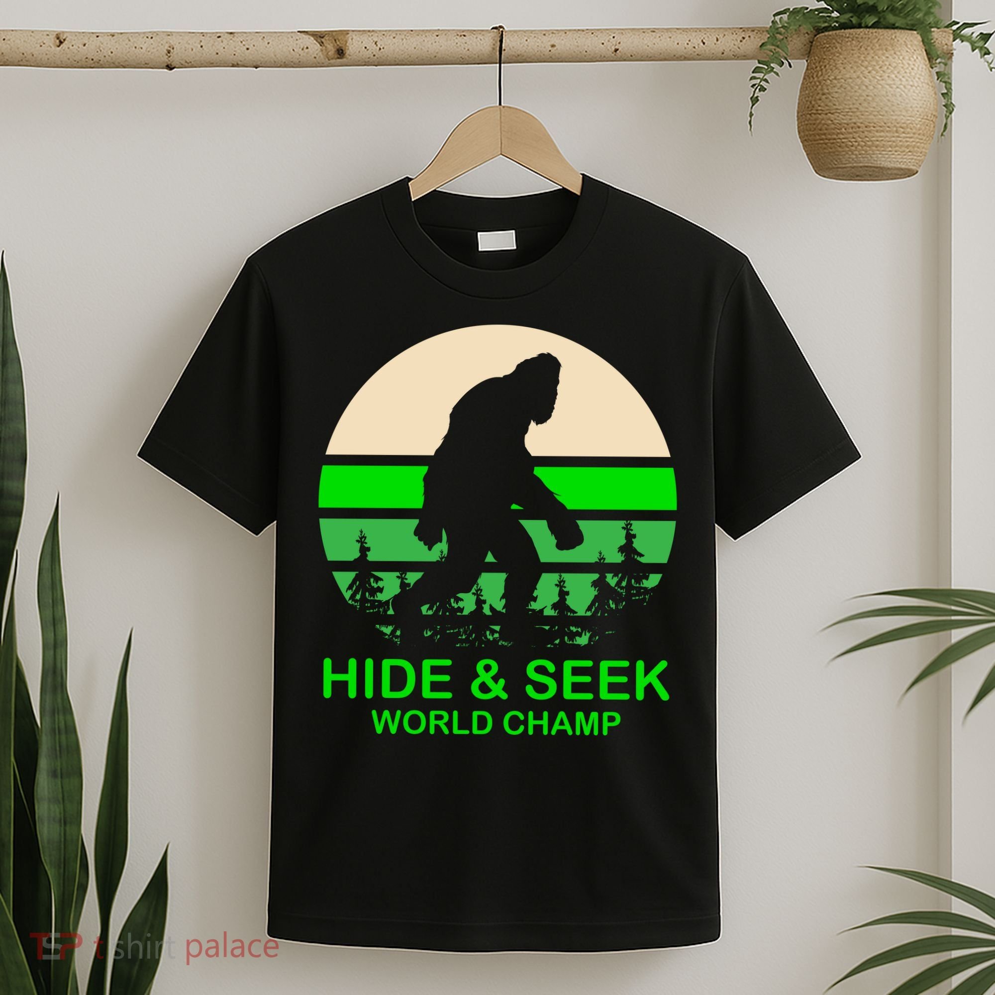 Sasquatch Hide And Seek World Champion T-Shirt