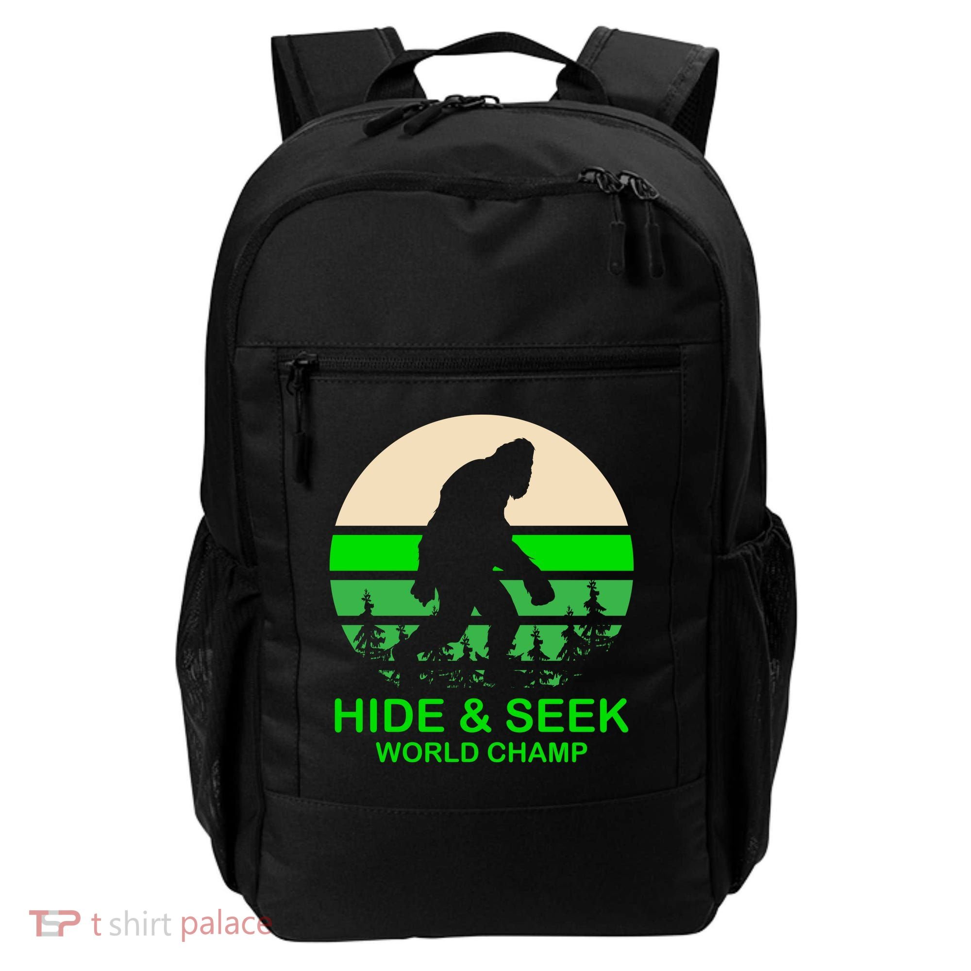 Sasquatch Hide And Seek World Champion Backpack