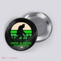 Sasquatch Hide And Seek World Champion Button thumb 0