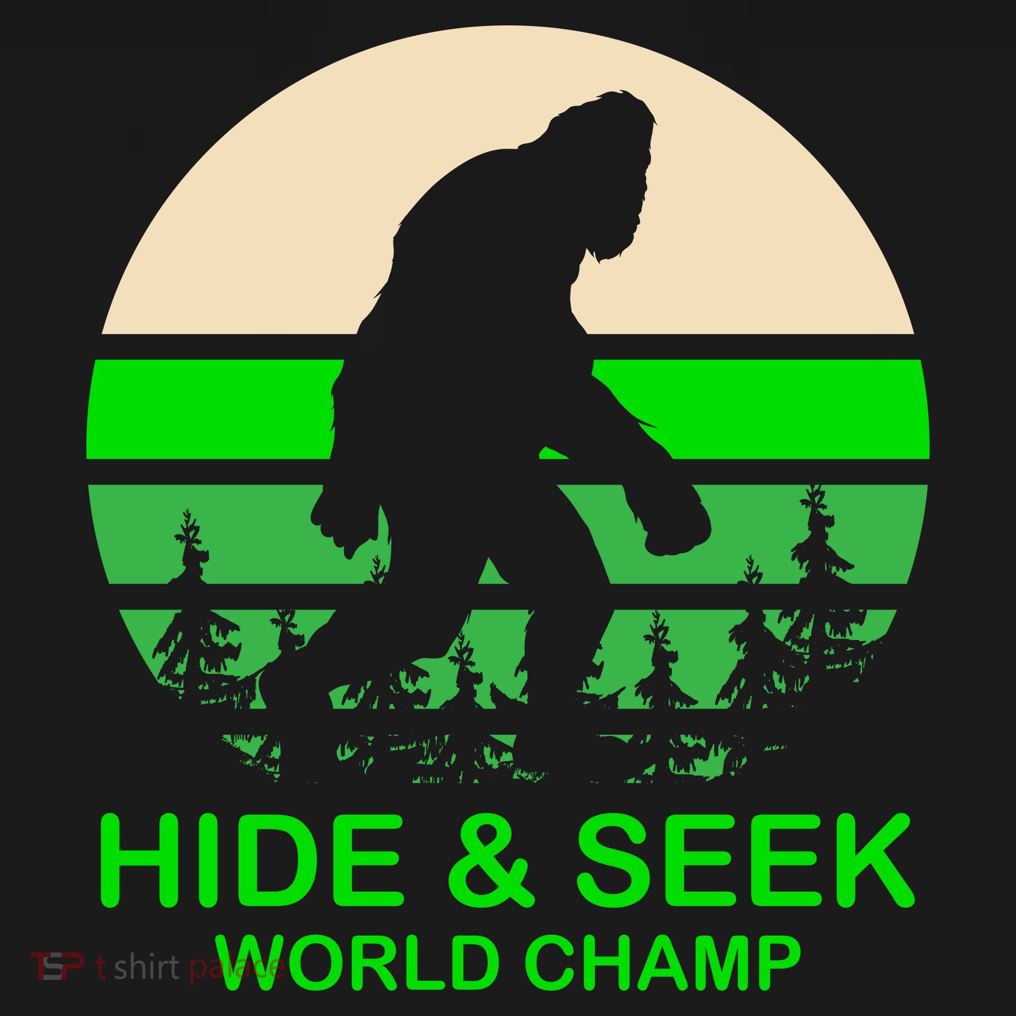 Sasquatch Hide And Seek World Champion Bucket Hat