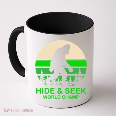 Sasquatch Hide And Seek World Champion Coffee Mug