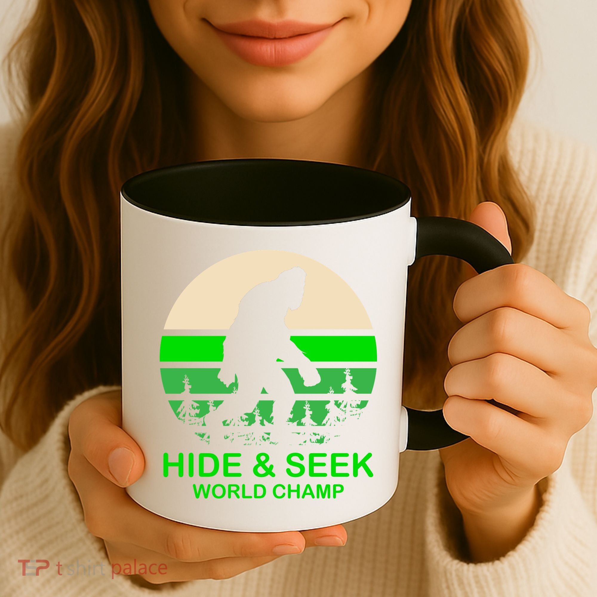 Sasquatch Hide And Seek World Champion Coffee Mug