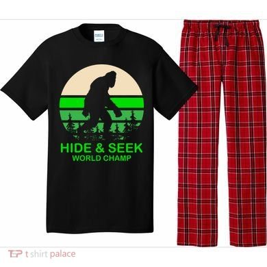 Sasquatch Hide And Seek World Champion Pajama Set