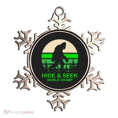 Sasquatch Hide And Seek World Champion Ornament