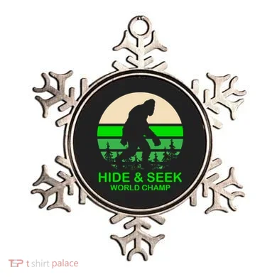 Sasquatch Hide And Seek World Champion Ornament