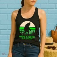 Sasquatch Hide And Seek World Champion Women's Tank Top thumb 2