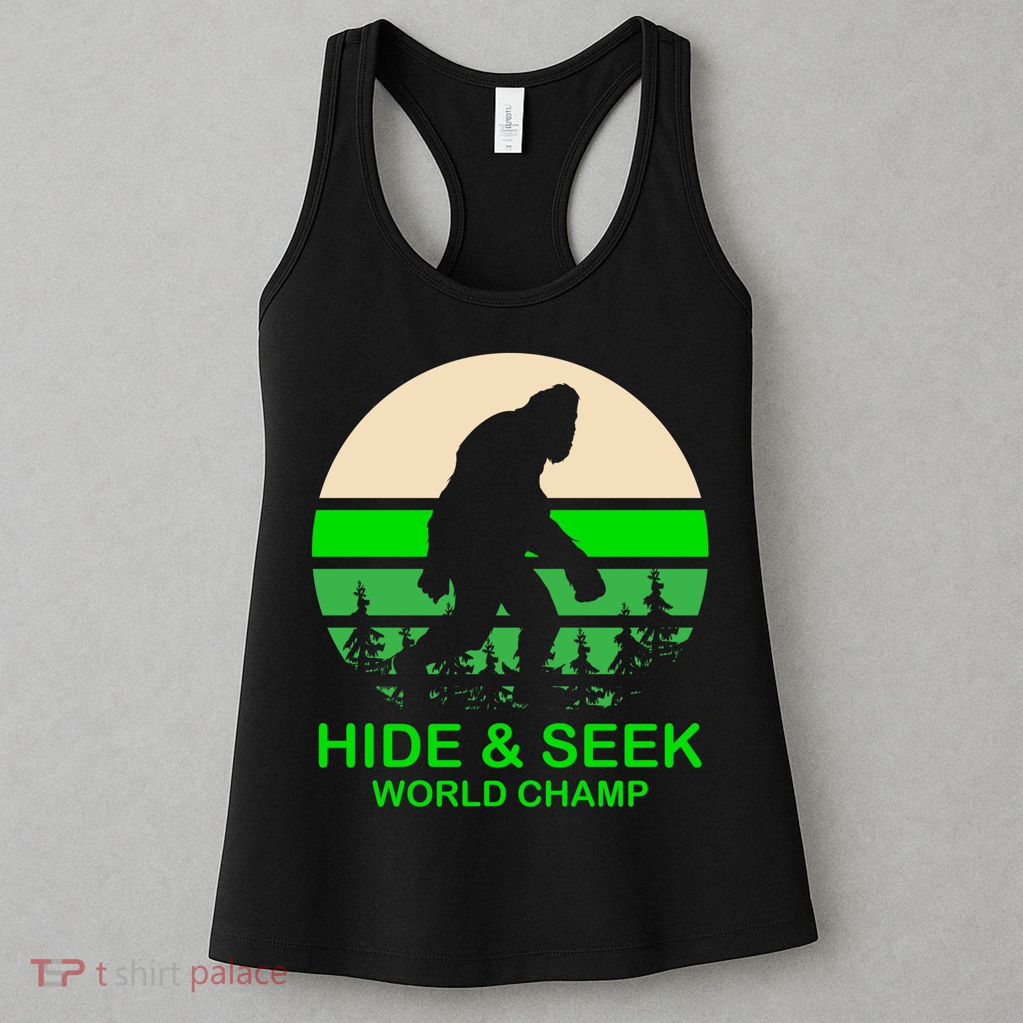 Sasquatch Hide And Seek World Champion Women's Tank Top