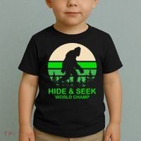 Sasquatch Hide And Seek World Champion Toddler T-Shirt thumb 2