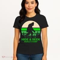 Sasquatch Hide And Seek World Champion Women's T-Shirt thumb 4