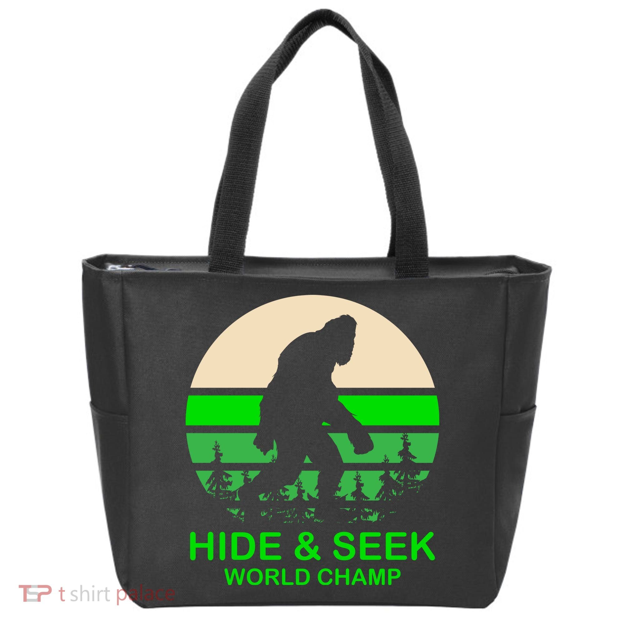 Sasquatch Hide And Seek World Champion Tote Bag