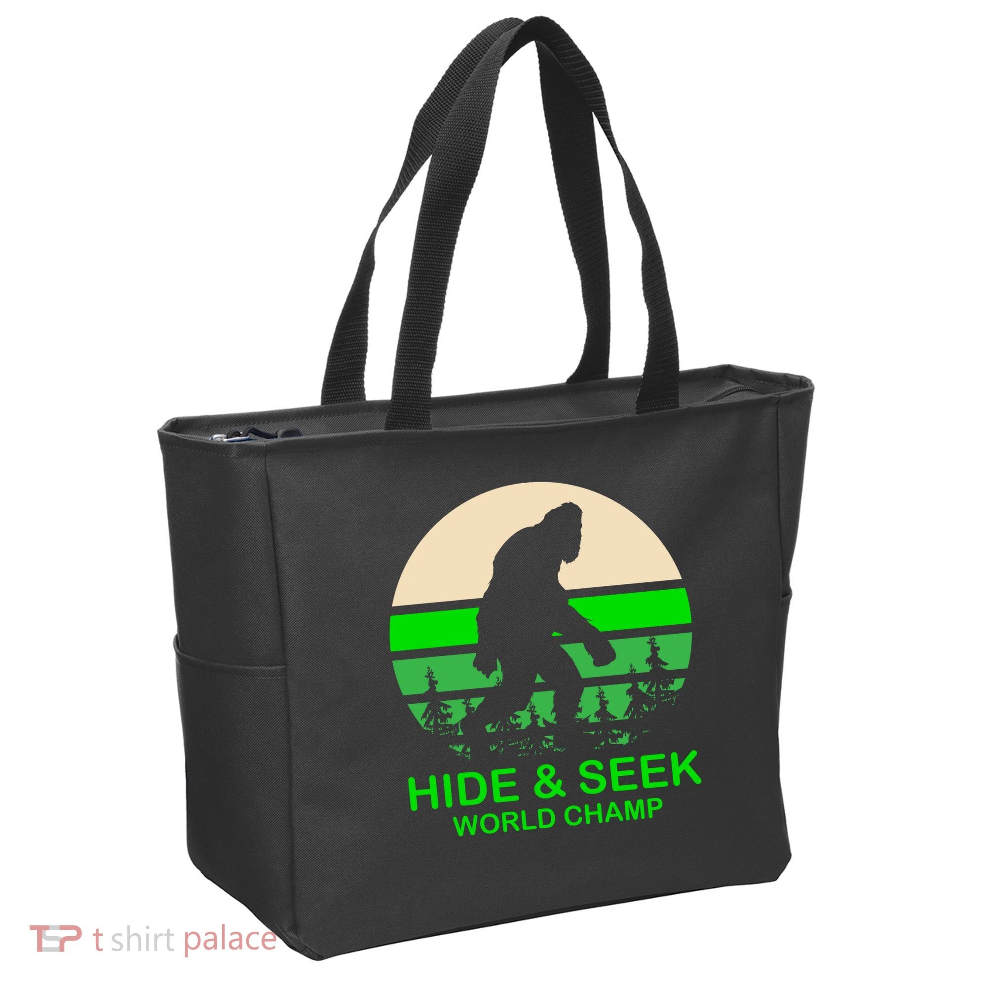 Sasquatch Hide And Seek World Champion Tote Bag