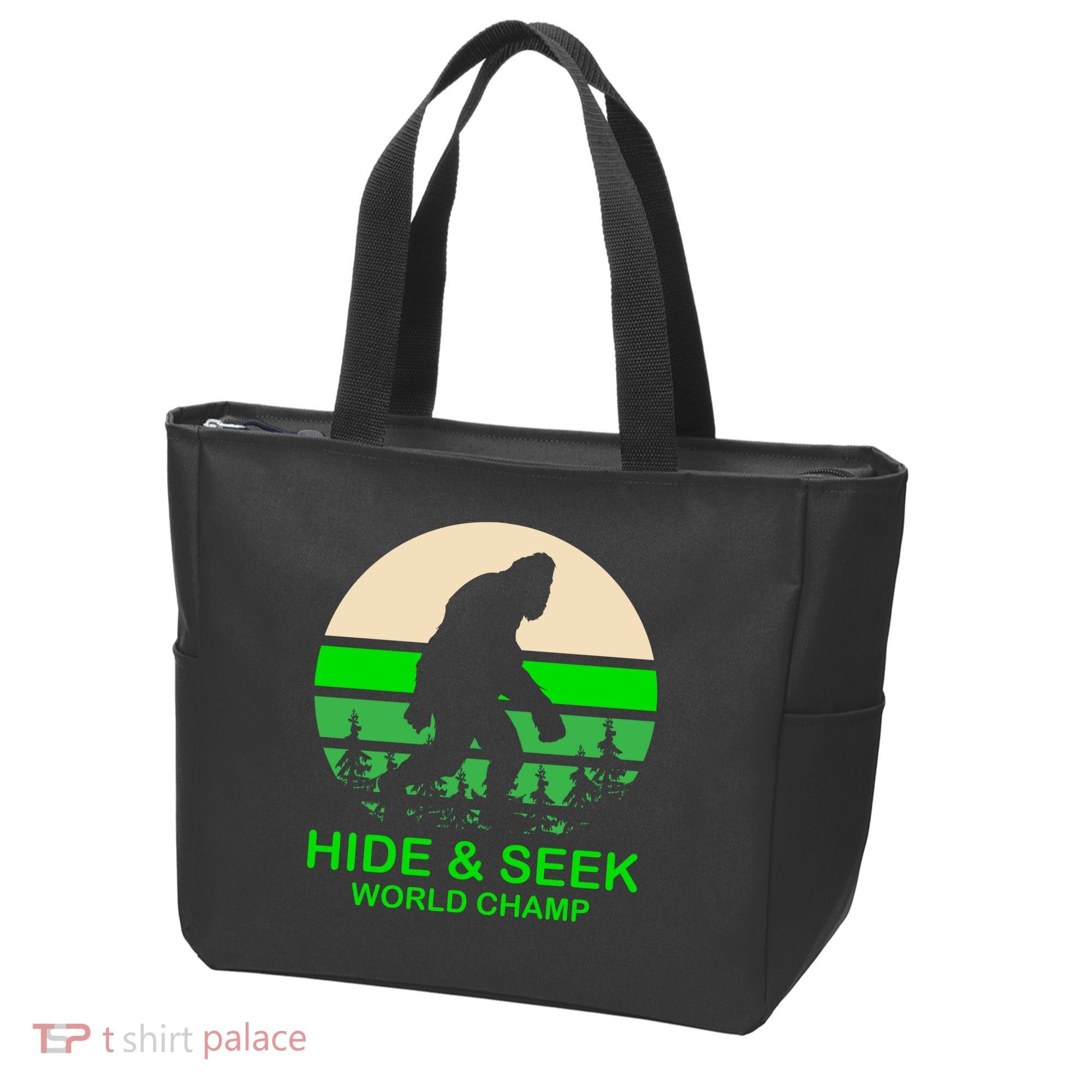 Sasquatch Hide And Seek World Champion Tote Bag