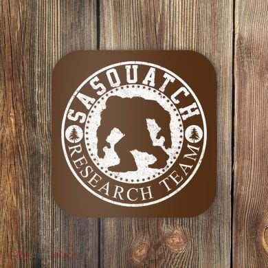 Sasquatch Research Team Coaster