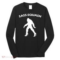 Sass-Squash Sassy Sasquatch Bigfoot Long Sleeve Shirt thumb 0